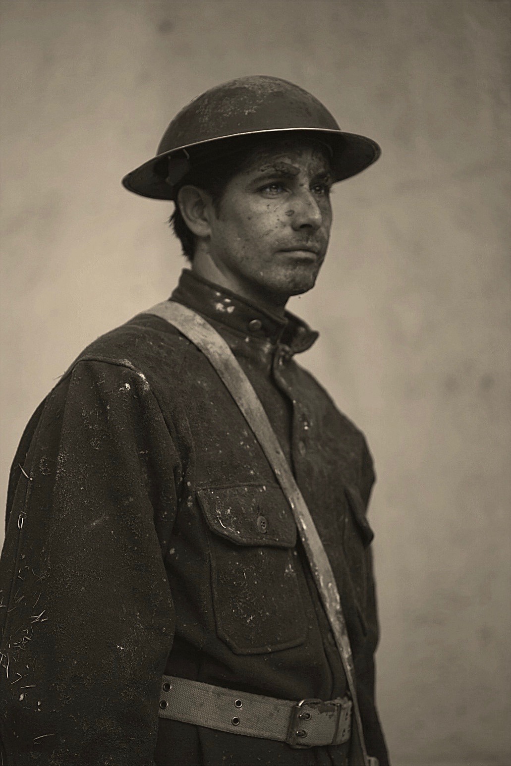Santio East as a Doughboy