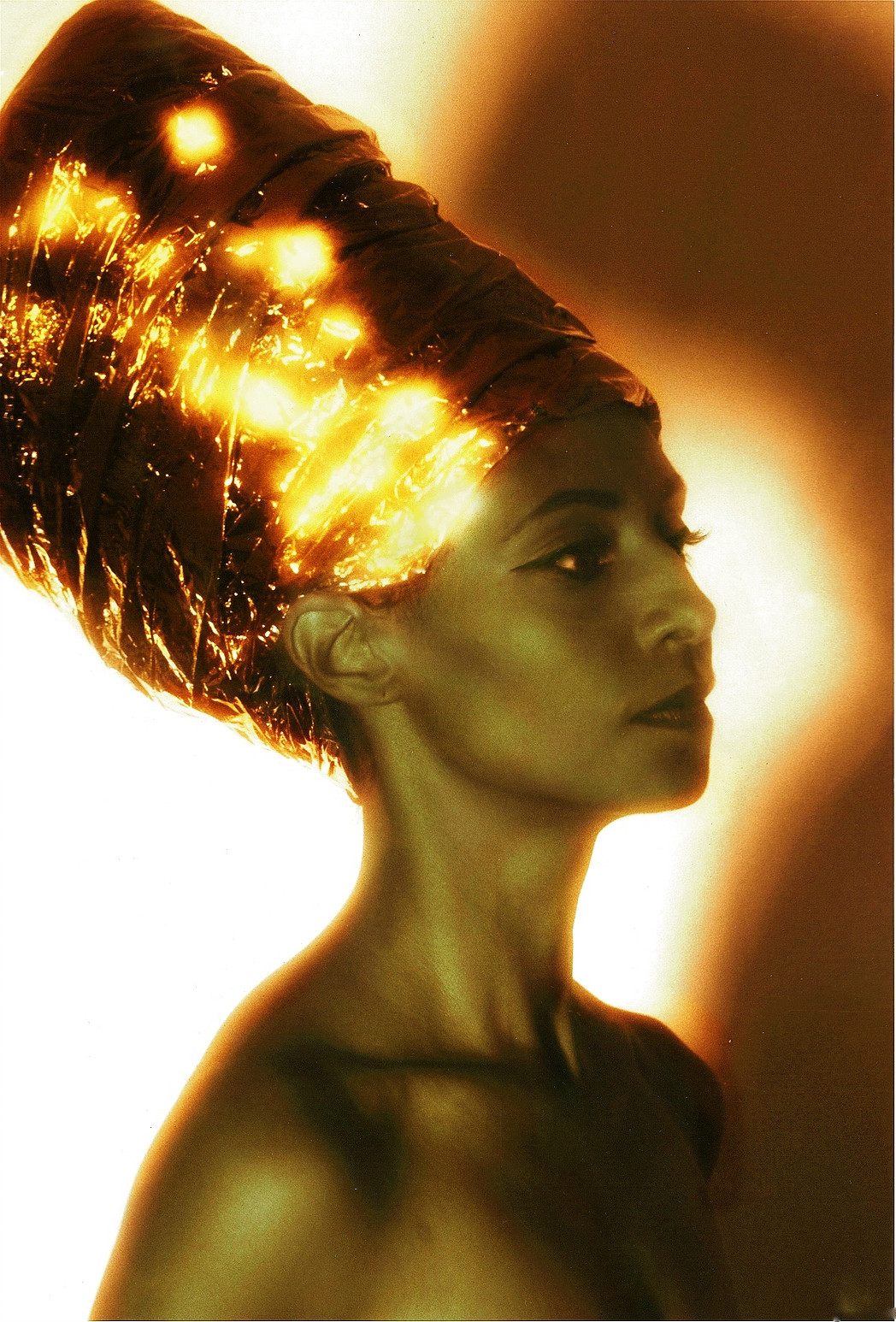 Mona as Nefertiti